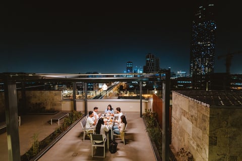 Rooftop spaces